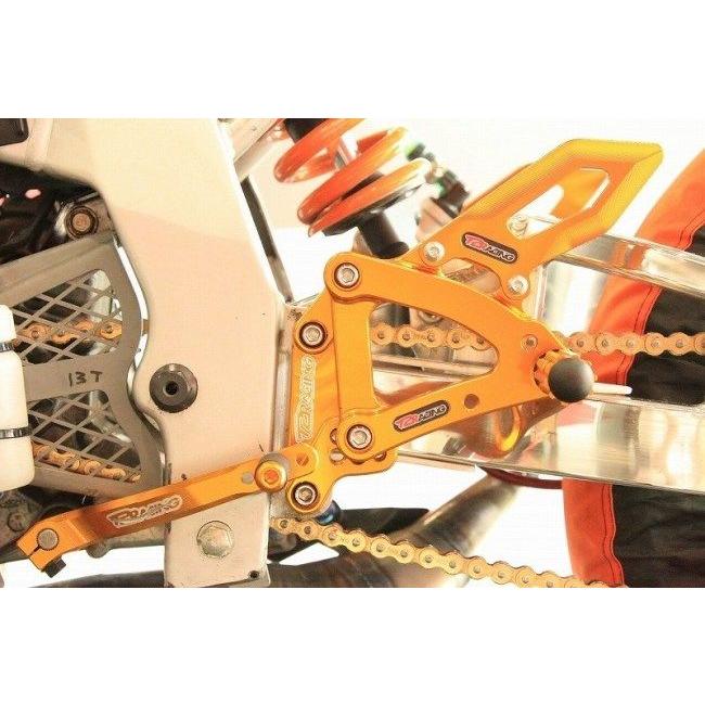 T2 Racing T2レーシング ステップキット カラー：ゴールド NSRmini NSR50 NSR80 NSF100 HONDA ホンダ バックステップ ステップ 足回り