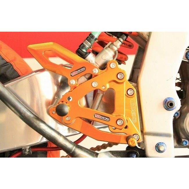 T2 Racing T2レーシング ステップキット カラー：ゴールド NSRmini NSR50 NSR80 NSF100 HONDA ホンダ バックステップ ステップ 足回り