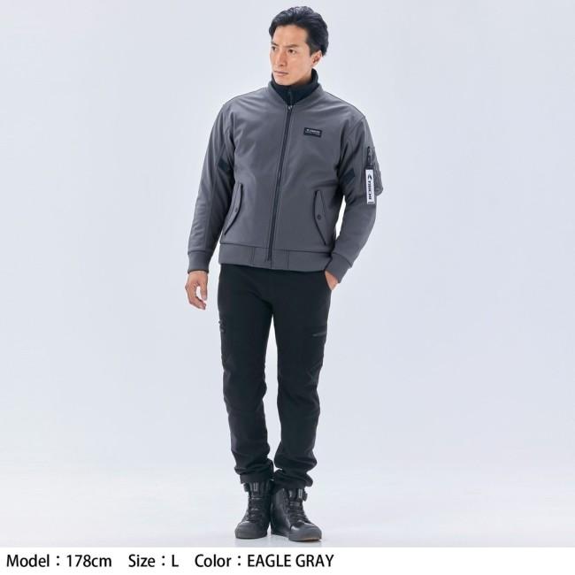 RSタイチ RS TAICHI オールシーズンジャケット XL グレー RS TAICHI アールエスタイチ RSJ734 ソフトシェル フライト ジャケット