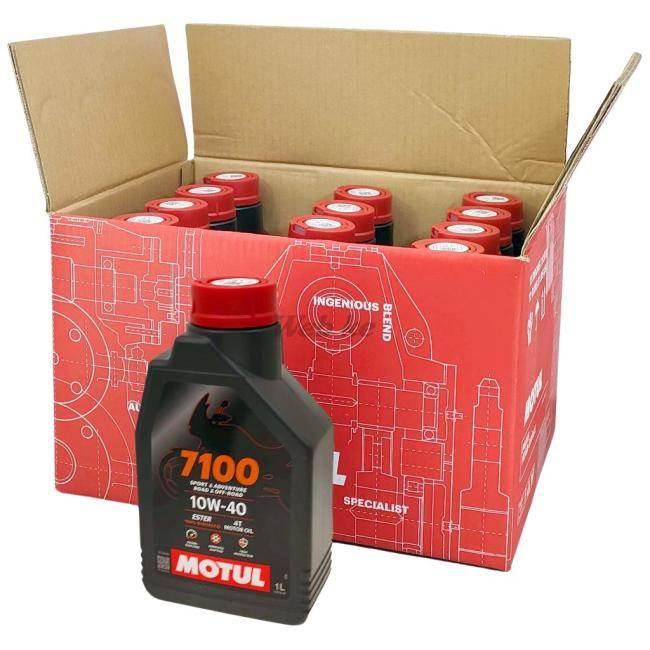 MOTUL（モチュール） 【ケース】7100 4T 【10W-40】【1L×12本】【4