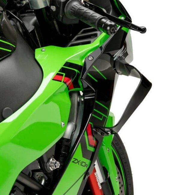 Puig（プーチ） フロントスポイラーGP カラー：ブラック ZX-10R ZX
