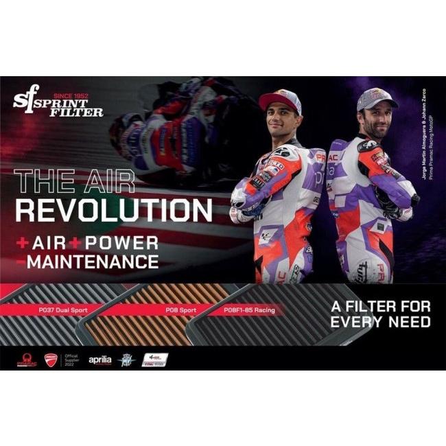 Sprint Filter スプリントフィルター 【PM252S F1-85】純正交換タイプ 乾式エアフィルター RS457 APRILIA アプリリア 吸気関連 エンジン_8