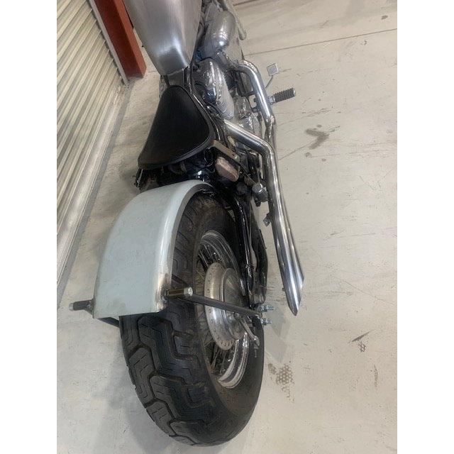 部品屋K&W ステンレス製ベントマフラー スティード400 スティード600