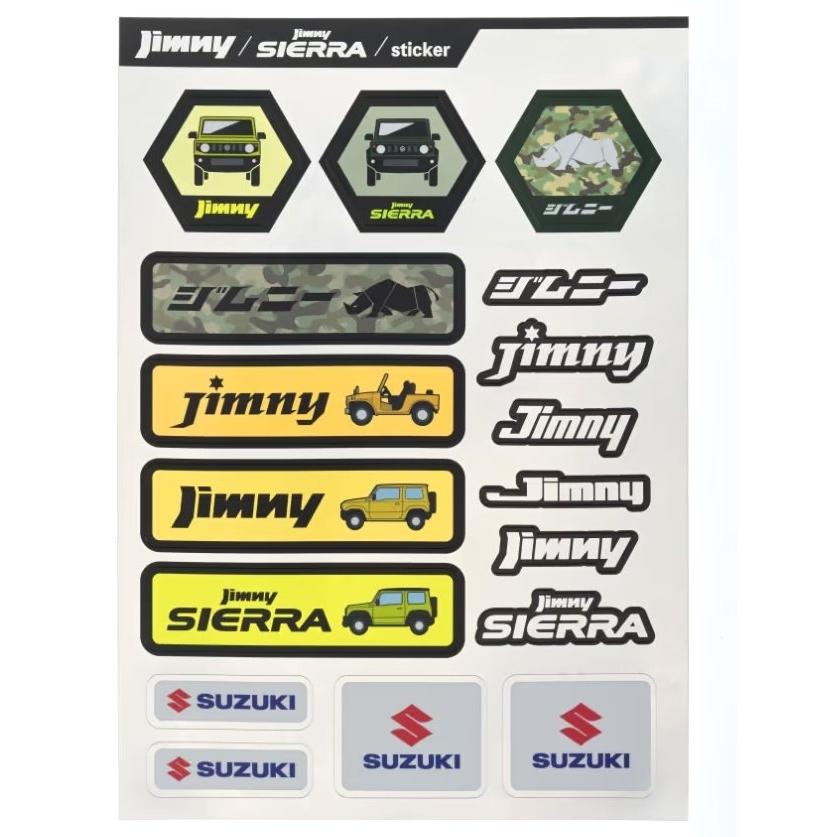 スズキ（SUZUKI） ステッカーシート ジムニー ステッカー・デカール