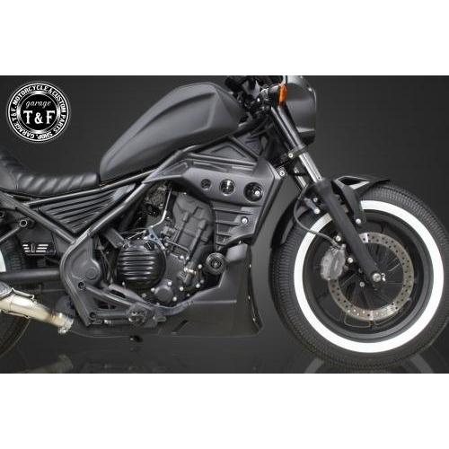 レブル250　アンダーカウル　中古 Garage T＆F ガレージ コンバットアンダーカウルVer1KIT カラー