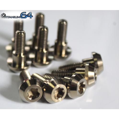 TITANIUM64 チタニウムロクジュウヨン フロントローターボルト カラー：チタニウムブルー T-MAX YAMAHA ヤマハ ローターボルト ブレーキの画像