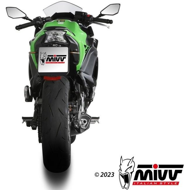 MIVV ミヴ DELTA RACE フルエキゾーストマフラー 仕様：ステンレス