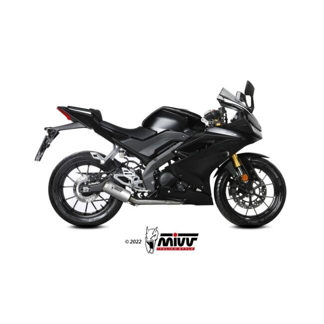 MIVV ミヴ MK3 フルエキゾーストマフラー 仕様：ステンレス YZF R125