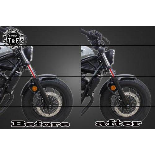 Garage T＆F ガレージ フロントロワリングキット レブル250 HONDA