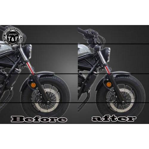 Garage T＆F ガレージ フロントロワリングキット レブル250 HONDA