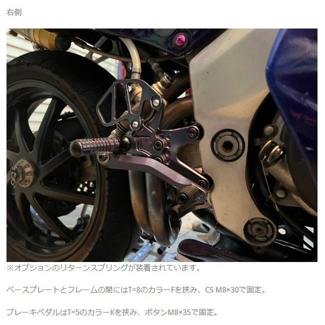 SUPER NOW（スーパーナウ） レーシングバックステップ タイプB カラー