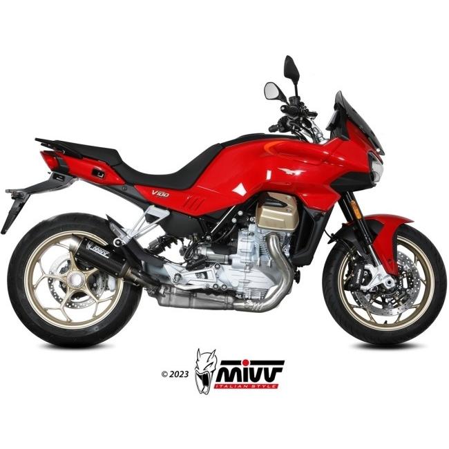 MIVV ミヴ GP PRO スリップオンマフラー 仕様：カーボン V100 MANDELLO MOTOGUZZI モトグッチ マフラー_1