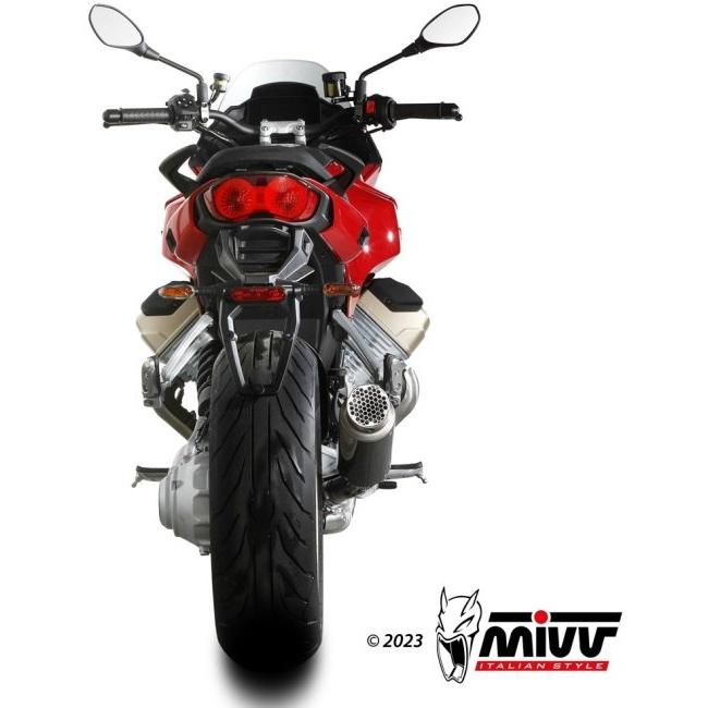 MIVV ミヴ GP PRO スリップオンマフラー 仕様：カーボン V100 MANDELLO MOTOGUZZI モトグッチ マフラー_2