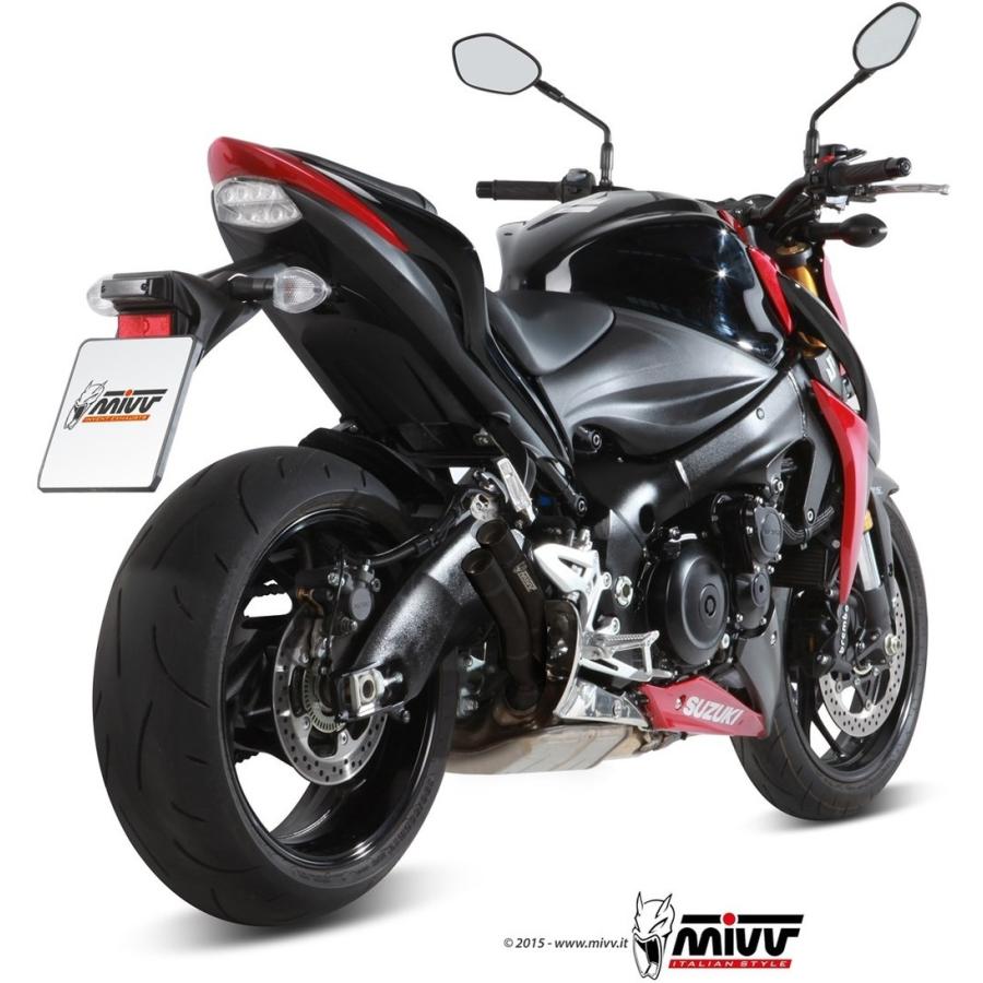 グラディウス  mivv double gun バイクマフラー MUFFLER EXHAUST BLACK STEEL RACING MIVV DOUBLE GUN KAWASAKI Z900