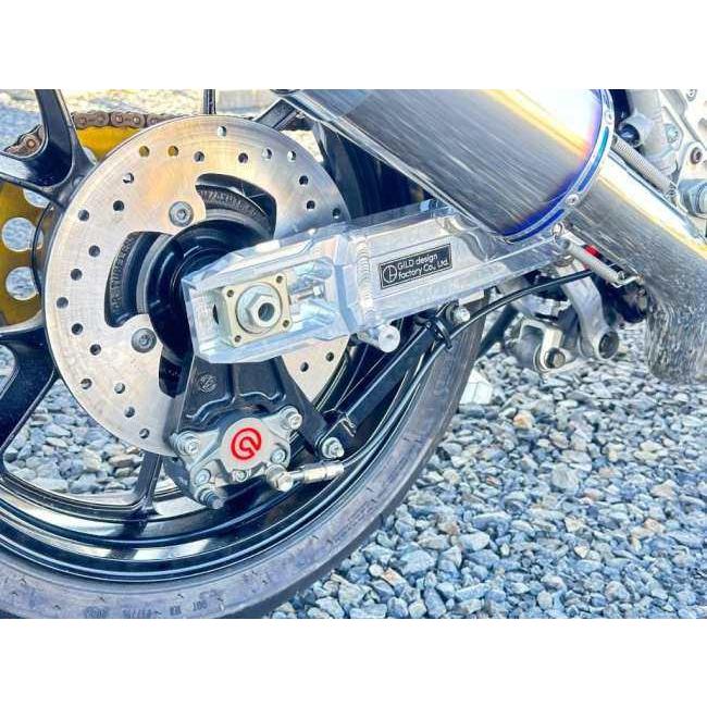 GILD design ギルドデザイン スイングアーム ZRX1200DAEGホイール用 スタンドフック：なし / 表面処理：バフ仕上げ GPZ900R KAWASAKI カワサキ 足回り | GILD design | 03
