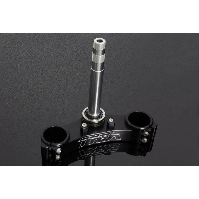 TYGA PERFORMANCE タイガパフォーマンス アンダーブラケット CNC ブラック CBR600RR Forks/NSR MC18 Shaft サイズ：53mm NSR250R HONDA ホンダ ハンドル_1