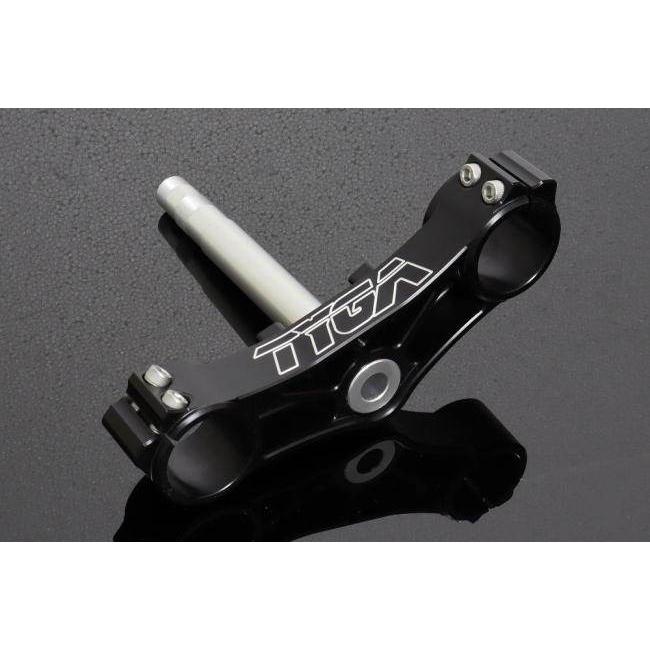TYGA PERFORMANCE タイガパフォーマンス アンダーブラケット CNC ブラック CBR600RR Forks/NSR MC18 Shaft サイズ：53mm NSR250R HONDA ホンダ ハンドル_4