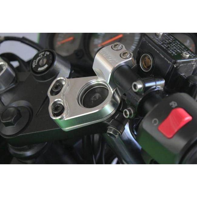 TYGA PERFORMANCE タイガパフォーマンス セパレートハンドル シルバー Ninja 250/300R カラー：ブラック NINJA250R NINJA250  NINJA300R KAWASAKI カワサキの画像