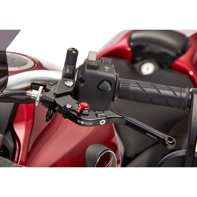 プロテック PROTECH clutch lever Race colour：black/red F 800 GS M
