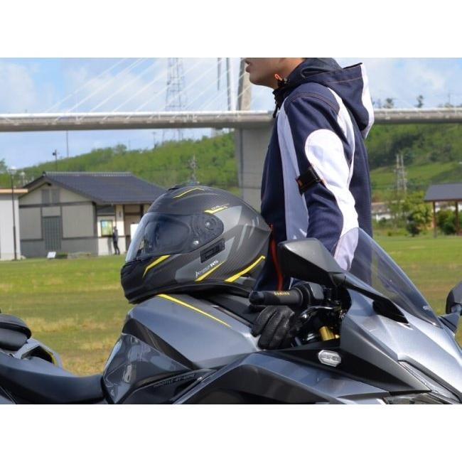 WINS ウインズ A-FORCE RS FLASH typeC カーボン×アイアンレッド［エー・フォース アールエス フラッシュ タイプ シー］ヘルメット サイズ：XS ヘルメット | ウインズジャパン | 04