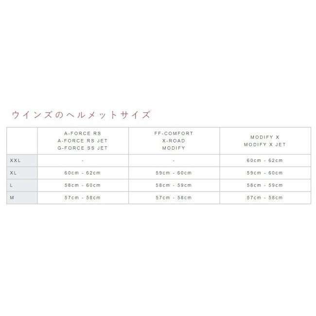 WINS ウインズ G-FORCE SS JET STEALTH typeC 05イビサホワイト［ジー・フォース エスエス ジェット ステルス タイプ・シー］ヘルメット サイズ：XXS | ウインズジャパン | 11