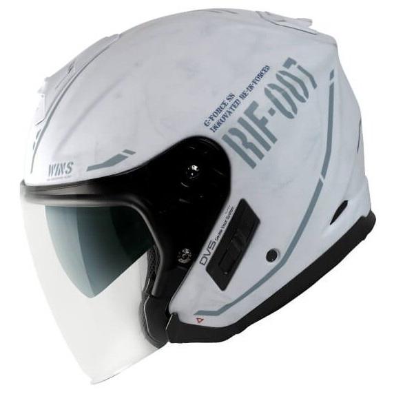 WINS ウインズ G-FORCE SS JET STEALTH typeC 05イビサホワイト［ジー・フォース エスエス ジェット ステルス タイプ・シー］ヘルメット サイズ：XXS | ウインズジャパン | 01