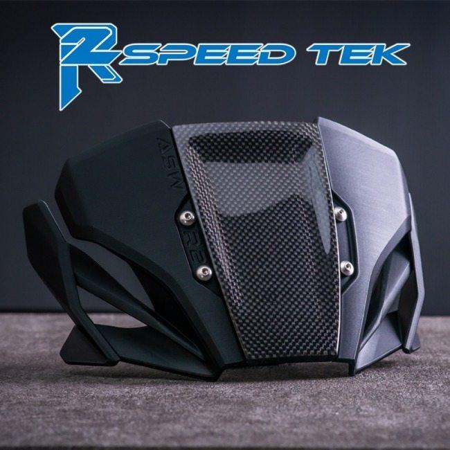 R2 SpeedTek アールツースピードテック ASW メーターバイザー CB650R カラー：マットブラック HONDA ホンダ カウル関連 外装 | ブランド登録なし | 05