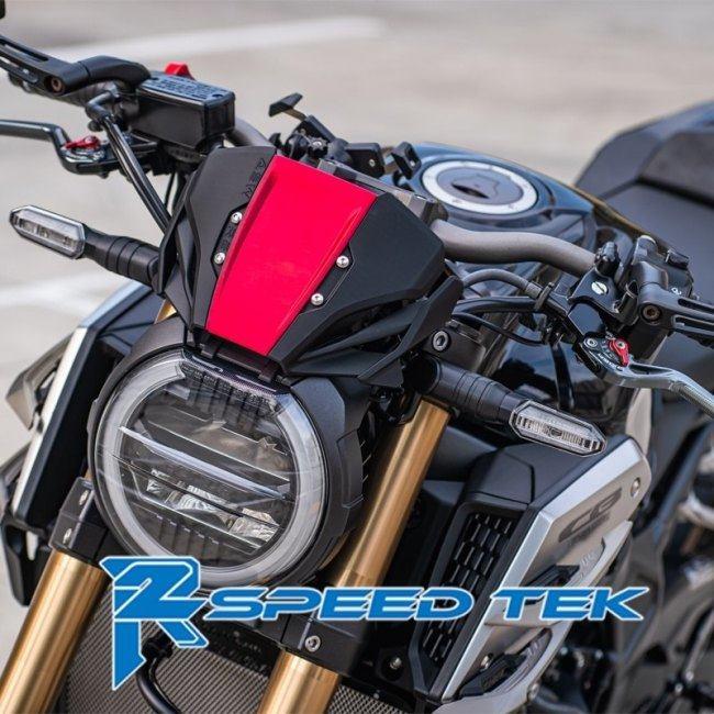 R2 SpeedTek アールツースピードテック ASW メーターバイザー CB650R カラー：マットブラック HONDA ホンダ カウル関連 外装 | ブランド登録なし | 06