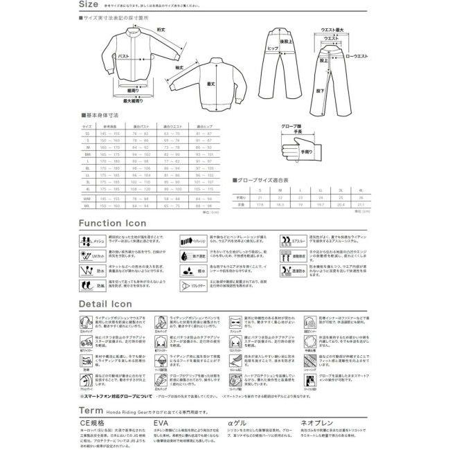 HONDA RIDING GEAR ホンダ ライディングギア 【Honda×AVIREX】メッシュライナージャケット サイズ：M(0SYTN73JKM) メッシュジャケット ジャケット アパレルの画像