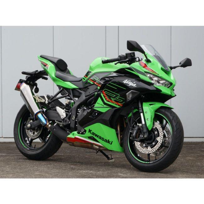 ROUGH＆ROAD ラフ＆ロード TT-Formula RS S/O BLACK EDITION ZX-25R SE ZX-4R ZX-4RR KAWASAKI カワサキ フルエキゾーストマフラー マフラー