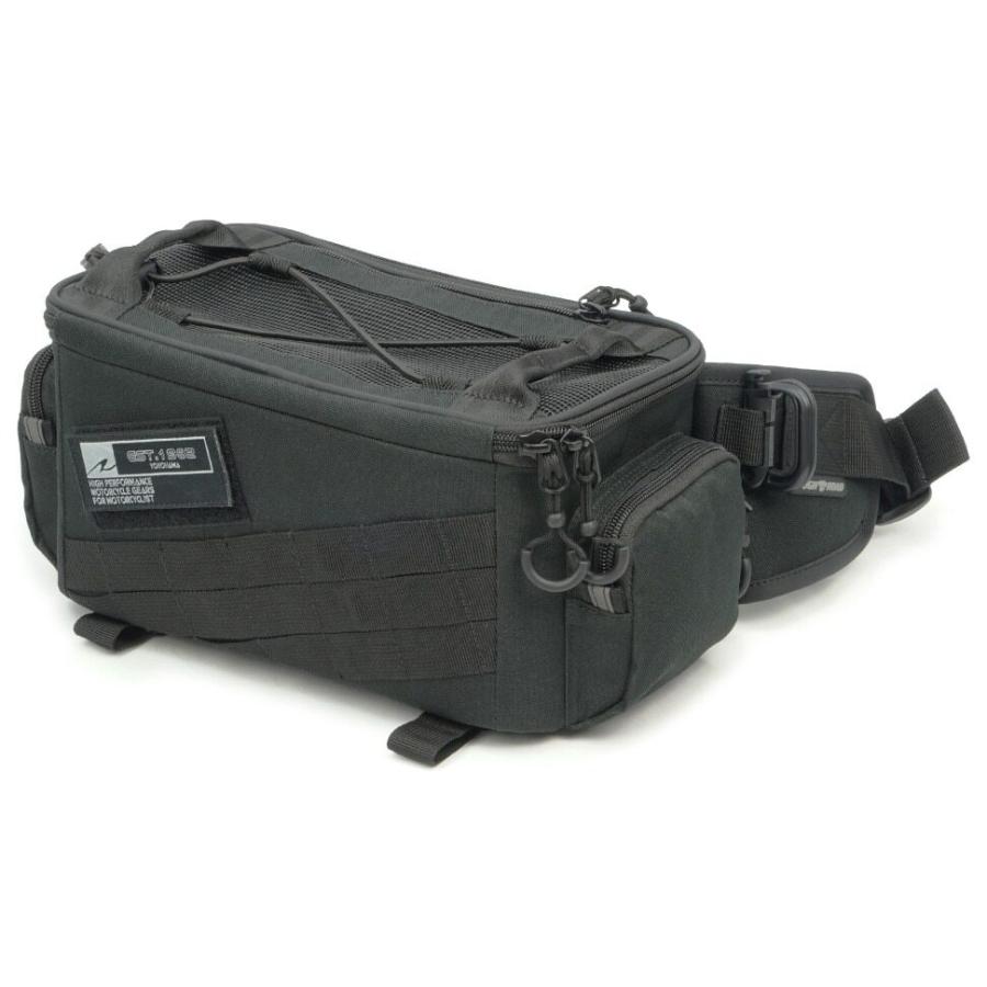 ROUGH＆ROAD ラフ＆ロード コンバットウエストバッグ カラー：ブラック ウエストポーチ・ヒップバッグ バッグ | ラフ＆ロード