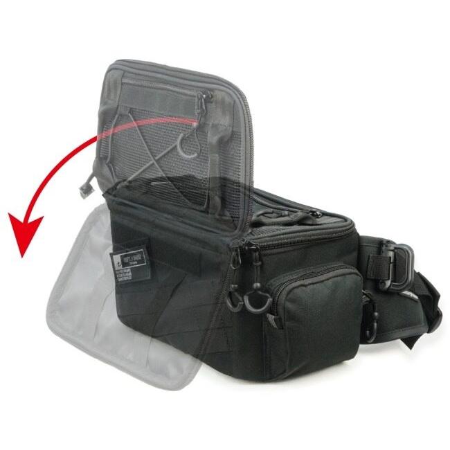 ROUGH＆ROAD ラフ＆ロード コンバットウエストバッグ カラー：ブラック ウエストポーチ・ヒップバッグ バッグ | ラフ＆ロード | 04