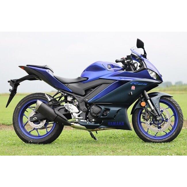 Yamaha YZF-R25 POWERBOXパイプ 2022~YZF-R25｜POWERBOX パイプ(8BK-RG74J) ＊2022~MT-25(8BK-RG74J)に