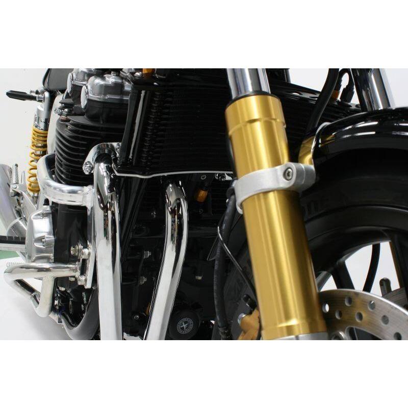 ホンダCB1100Fオイルクーラー ACTIVE（アクティブ） オイルクーラーキット ラウンドタイプ 11インチ