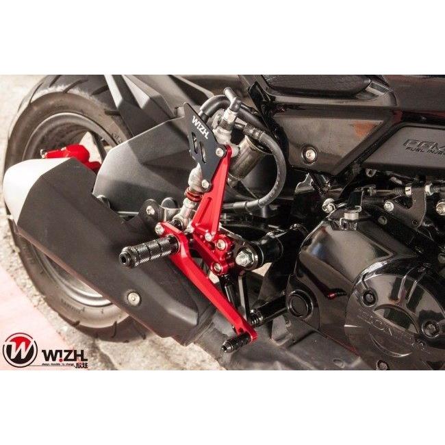 WIZH ウィズ BEV2 バックステップ グロム125 (13-15) HONDA ホンダ ステップ 足回りの画像