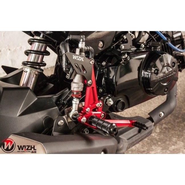 WIZH ウィズ BEV2 バックステップ グロム125 (16-20) HONDA ホンダ ステップ 足回りの画像