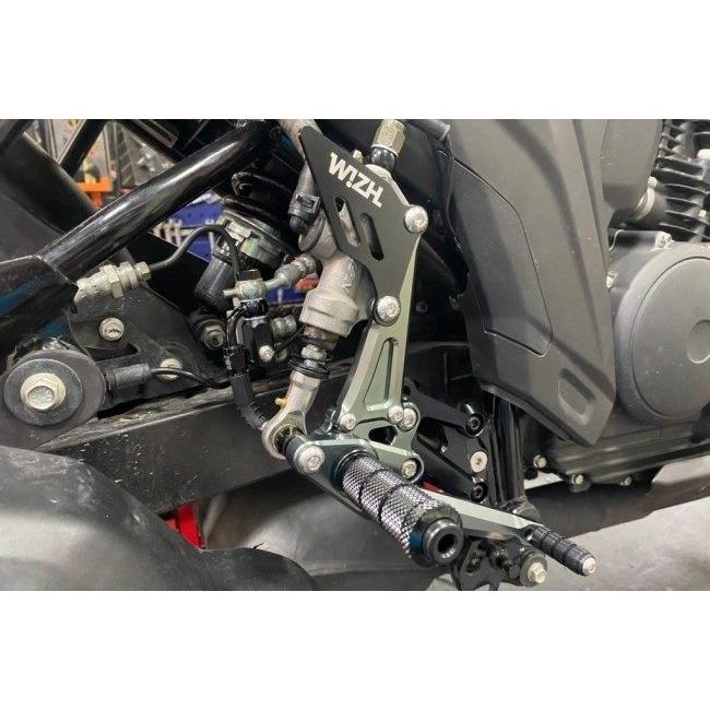 WIZH ウィズ BEV2 バックステップ FZ25/FAZER250 (17-19) FZ25 FAZER250 YAMAHA ヤマハ ステップ 足回りの画像