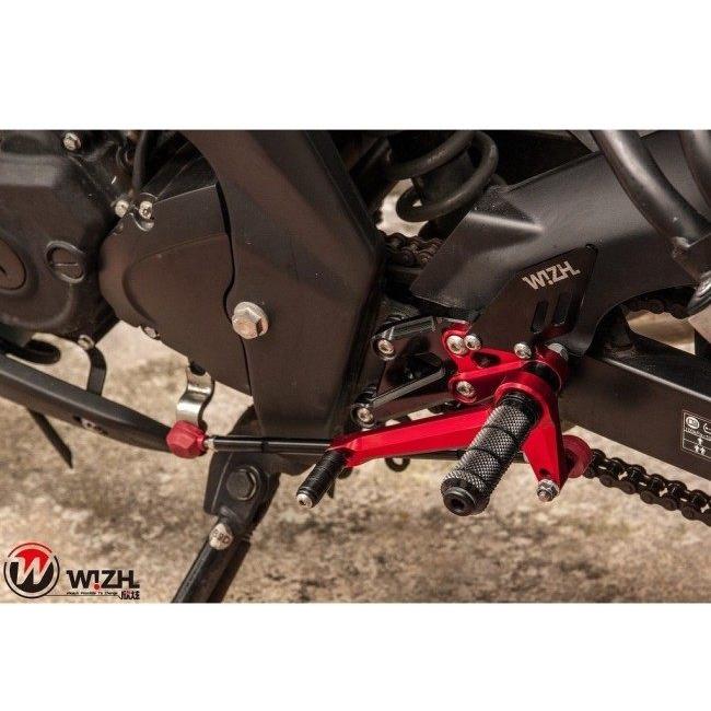 WIZH ウィズ BEV2 バックステップ YZF-R15 V3/MT-15 (19-20) MT-15 YAMAHA ヤマハ ステップ 足回りの画像