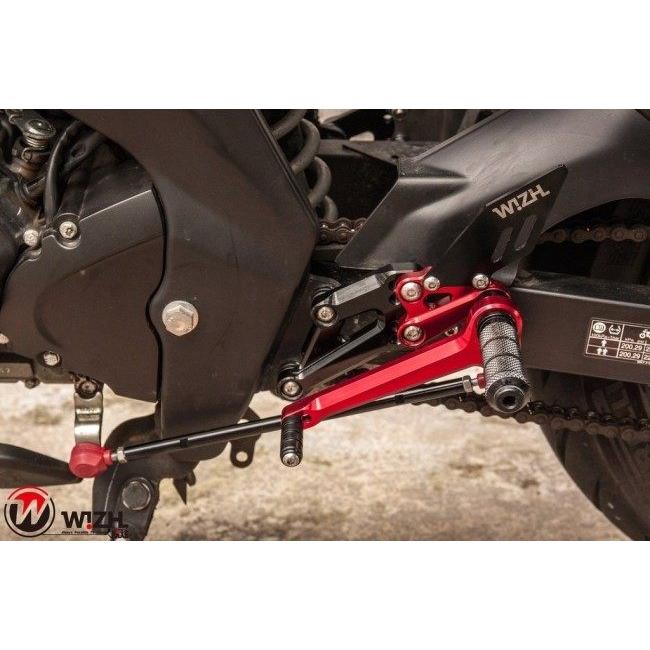 WIZH ウィズ BEV2 バックステップ YZF-R15 V3/MT-15 (19-20) MT-15 YAMAHA ヤマハ ステップ 足回りの画像