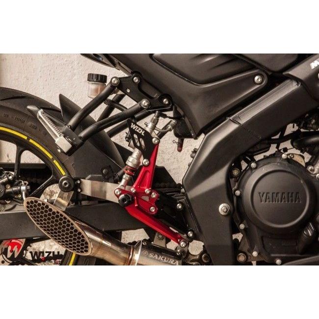 WIZH ウィズ BEV2 バックステップ YZF-R15 V3/MT-15 (19-20) MT-15 YAMAHA ヤマハ ステップ 足回りの画像