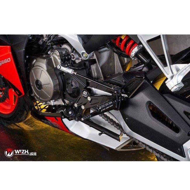 WIZH ウィズ BEV2 バックステップ RS660 (21-) APRILIA アプリリア ステップ 足回り_8