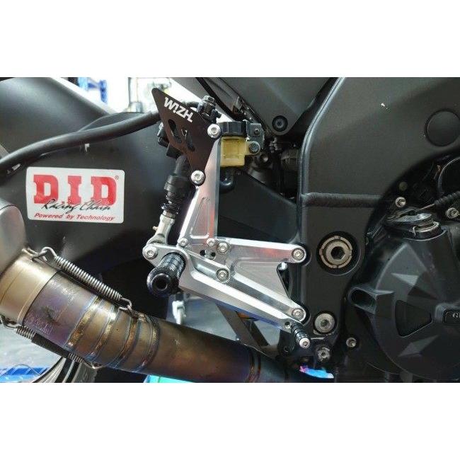 WIZH ウィズ BEV2 バックステップ ZX-10R (08-10) KAWASAKI カワサキ ステップ 足回りの画像