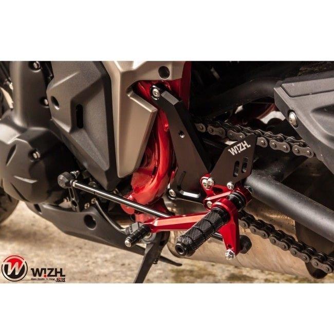 WIZH ウィズ BEV2 バックステップ KRIDER 400 (20-) KYMCO キムコ ステップ 足回りの画像