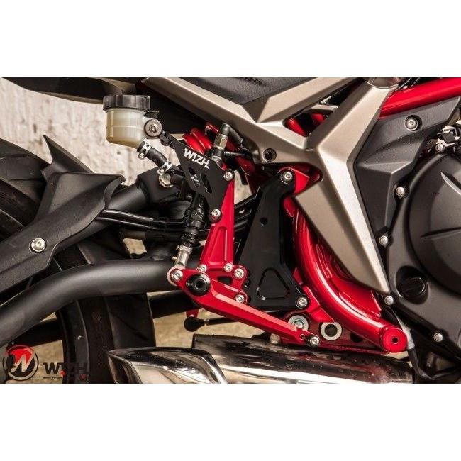 WIZH ウィズ BEV2 バックステップ KRIDER 400 (20-) KYMCO キムコ ステップ 足回りの画像