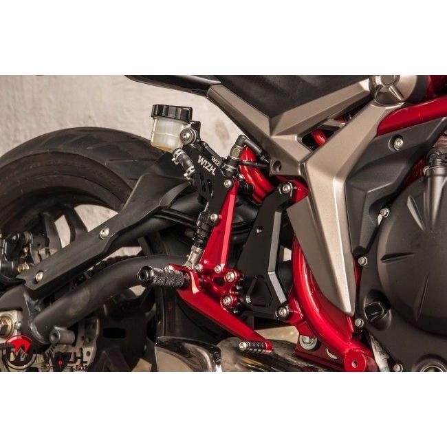 WIZH ウィズ BEV2 バックステップ KRIDER 400 (20-) KYMCO キムコ ステップ 足回りの画像