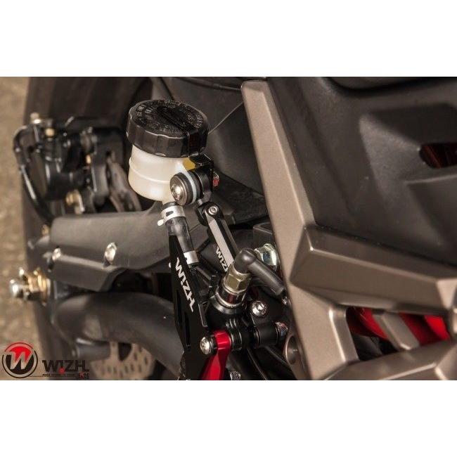 WIZH ウィズ BEV2 バックステップ KRIDER 400 (20-) KYMCO キムコ ステップ 足回りの画像