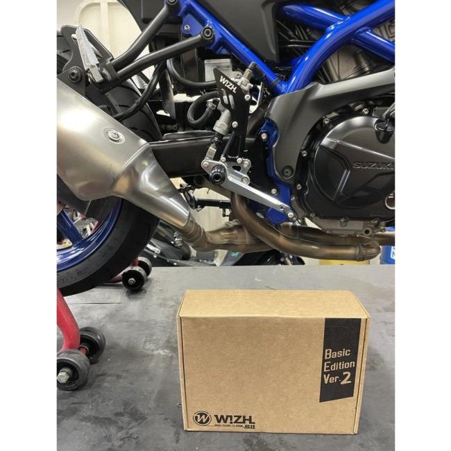 WIZH ウィズ BEV2 バックステップ SV650 (17-) SUZUKI スズキ ステップ 足回りの画像