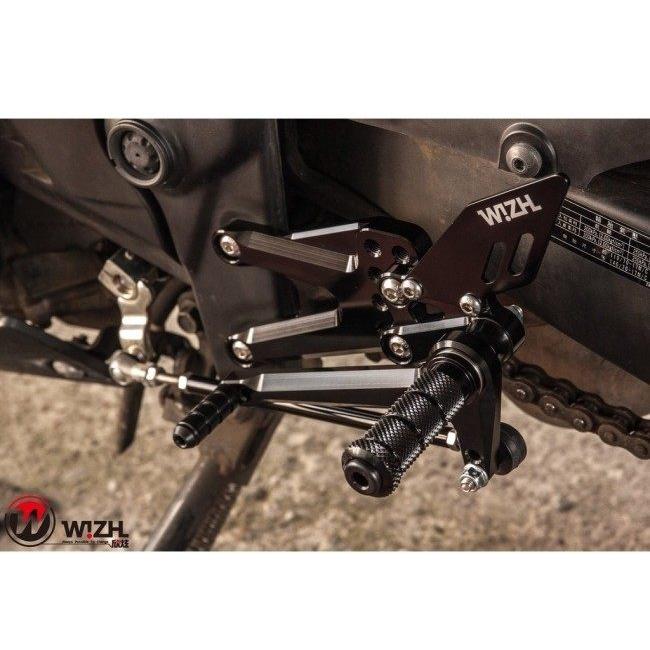 WIZH ウィズ BEV2 バックステップ YZF-R3/MT-03 (15-) YZF-R3 MT-03 YAMAHA ヤマハ ステップ 足回りの画像