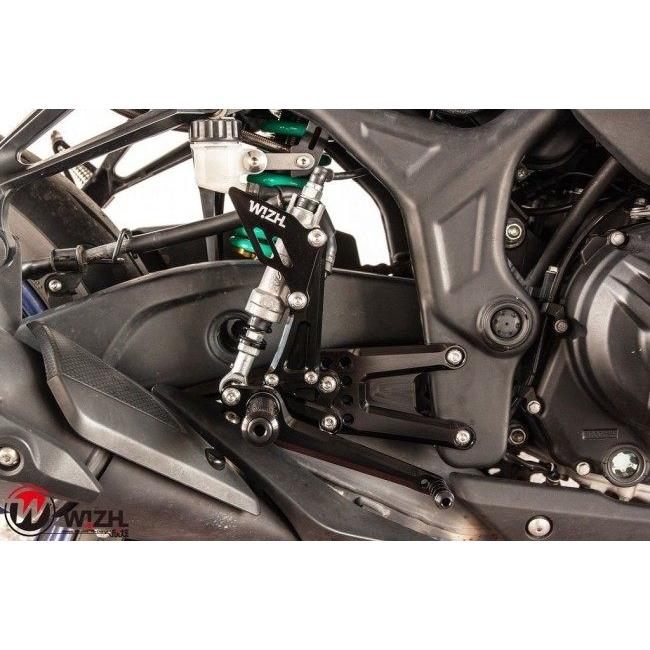 WIZH ウィズ BEV2 バックステップ YZF-R3/MT-03 (15-) YZF-R3 MT-03 YAMAHA ヤマハ ステップ 足回りの画像