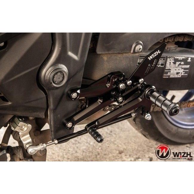 WIZH ウィズ BEV2 バックステップ YZF-R3/MT-03 (15-) YZF-R3 MT-03 YAMAHA ヤマハ ステップ 足回りの画像